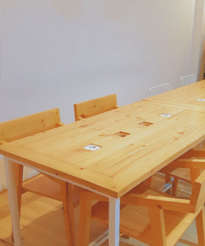 table bois clair